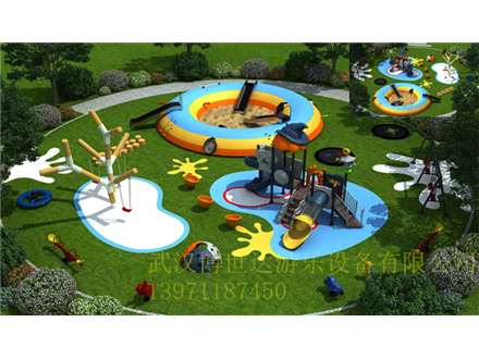 塑料組合滑梯 (112)